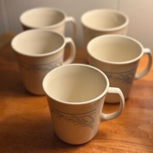 Corning Corelle Blue Lily Mugs